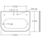 Truck-Lite Bracket Mount, 60 Series Lights, Used In Oval Shape Lights, Black Steel, 2 Screw Bracket Mount 60722 - alternate 3